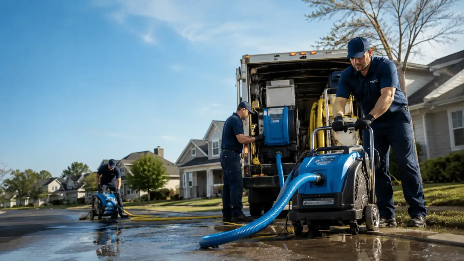 Flood Damage Cleanup in Cherry Valley, IL